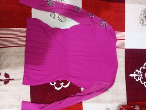 V-Neck Butterfly Print Top💖