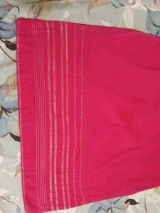 Melange Vibrant Pink Short Kurta