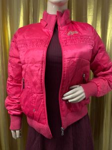 Stylish Pink Bomber Jacket