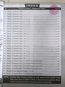 GUJCET 20 question papers of PCB set