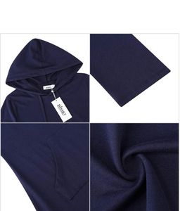 xs Navy Blue Hoodie Dress