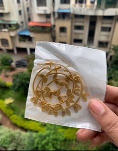 Gold Leaf Earrings
