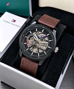 TOMMY HILFIGER SKELETON AUTOMATIC* 🔝FOR MENS