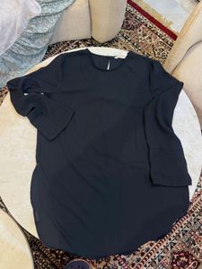 H&amp;M Elegant Black Bell Sleeve Tunic