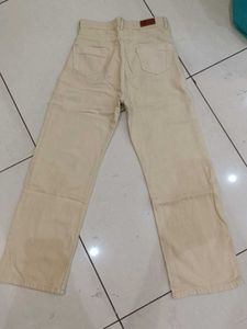 Beige denim Jeans