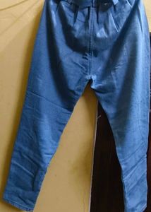High-Waisted Denim