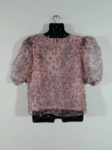 Pink Printed Top For Women's
