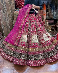Stunning Embroidered Lehenga Choli