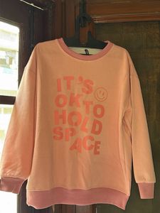 Cute Pink Graphic Sweatshirt