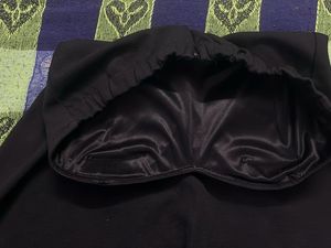 Black Strapless Padded Mini Dress