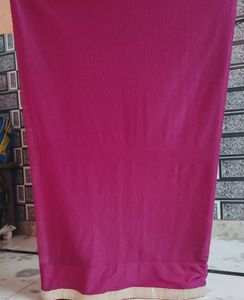 Magenta &amp; Gold Dupatta