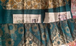 Beautiful Floral Print Saree
