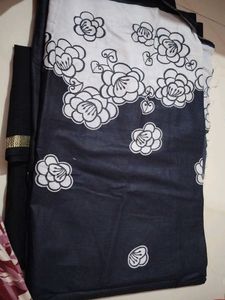 Elegant Black dupatta combo