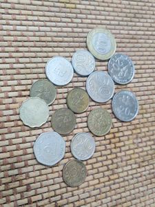 Collection of Assorted Coins from 4 countries .