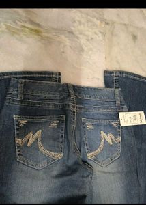 Women's Blue Denim Jeans