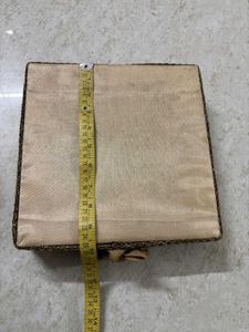 Decorative Gift Box with Sheer Drape