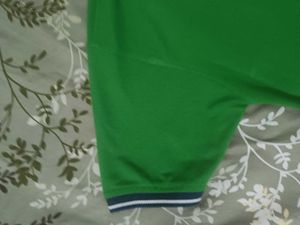 Green T-Shirt Length-100cm breadth-40cm