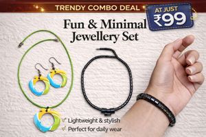 Trendy Jewelry Combo | Necklace sets + Bracelet