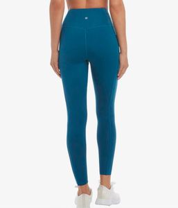 Danskin drifit workout Teal High-Waisted Leggings