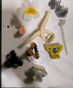 Assorted Hair Clips &amp; Barrettes