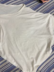 Under Armour White Athletic Tank Top