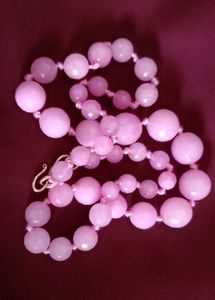 Pink Beaded Necklace