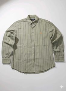 RALPH LAUREN Striped Button-Down Shirt