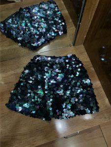 Sparkly coin  Sequin shorts