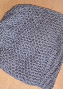 Crochet Purple hat 🦪