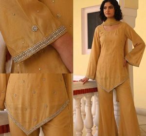 corset Kurta Set with bootcut Palazzo