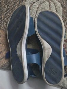 Stylish Blue Bata Comfit Sandals, size UK5