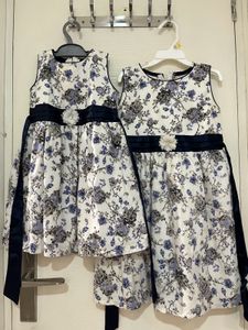 Combo Twin Set Of  Frocks 2-4&amp;4-6, Glasses