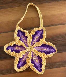 Rapunzel Crochet Lily Bag