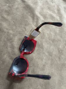 Red Tortoiseshell Cat-Eye Sunglasses