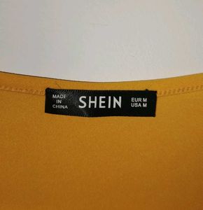 One-Shoulder Midi Dress with Detachable Bow