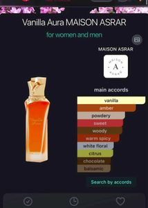 Vanilla Aura  MAISON ASRAR Perfume sample