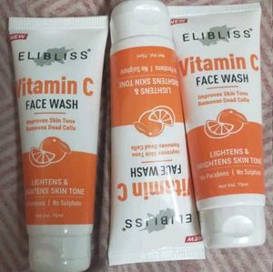 Vitamin C Face Wash Pack Of 3