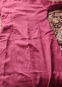 This Kurta Set Is From Anouk. Size : XXL. Cloth type: Polyester. Comes With Pant And Duppatta Also
