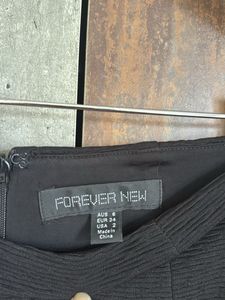 Forever New Black Midi Skirt