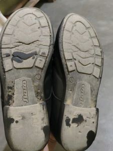 Black Leather Oxford Shoes