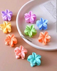 Cute Flower Claw Clips set of 12