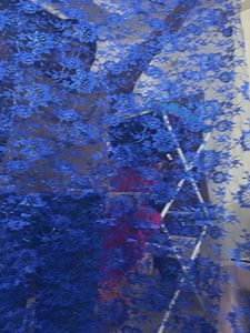 Blue Lace fabric