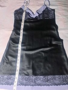 Elegant silk soft Lace Nightgown