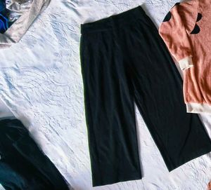 Very Fancy Korean Top With Wide Leg Pant