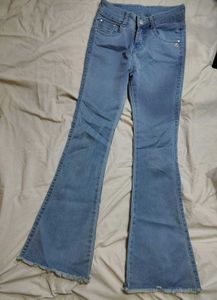 Light Wash Flare Jeans
