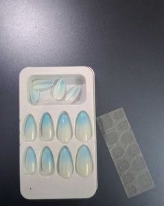 DIY Almond Press-On Nails