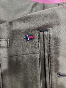 Men's olive Chinos