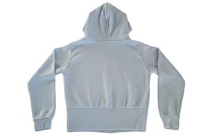 Blue Zip-Up Hoodie