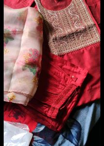 Beautiful Maroon Kurta Set