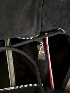 Black Zip-Up Hoodie